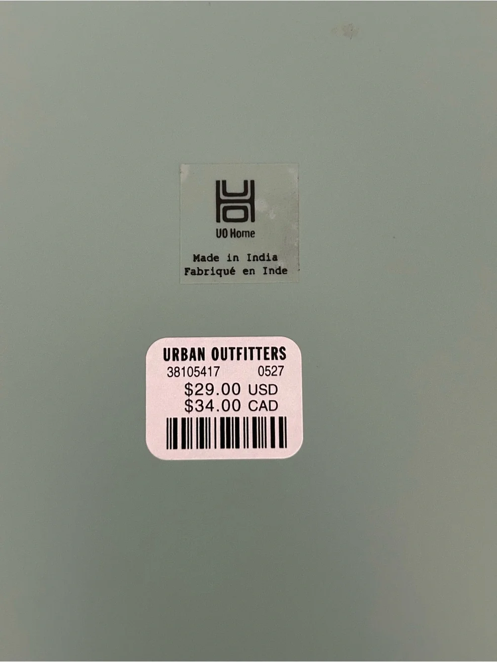 UO Round Jewlery Hanger with Mirror